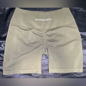 Army green alphalete shorts , never worn brand new !